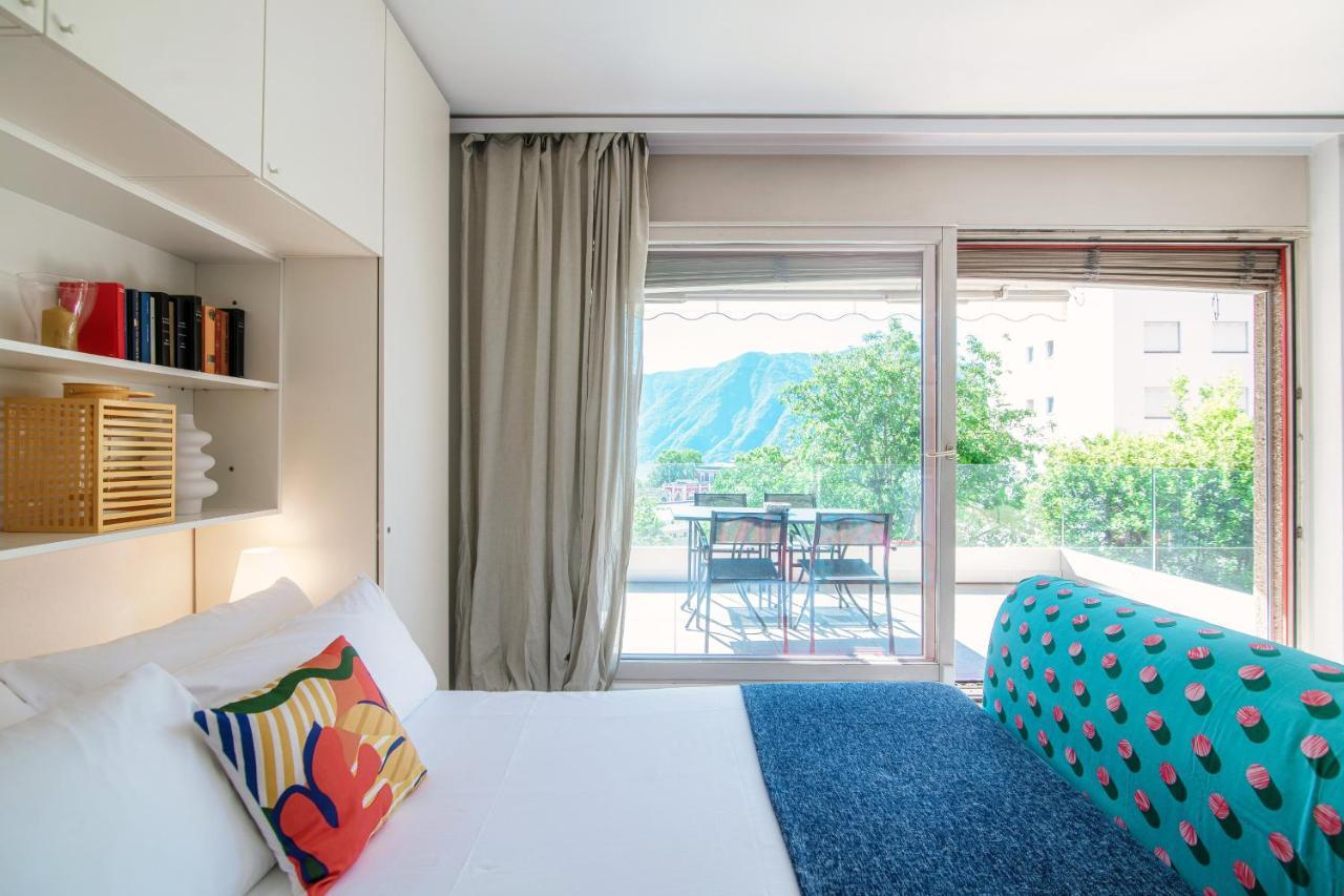 Panoramic Studio Lake View Lugano Esterno foto